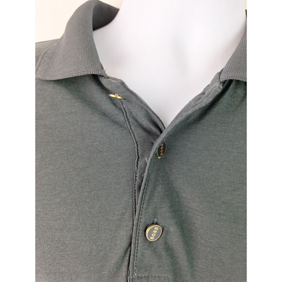 Hugo Boss Black Polo Short Sleeve size XL - Picture 3 of 9